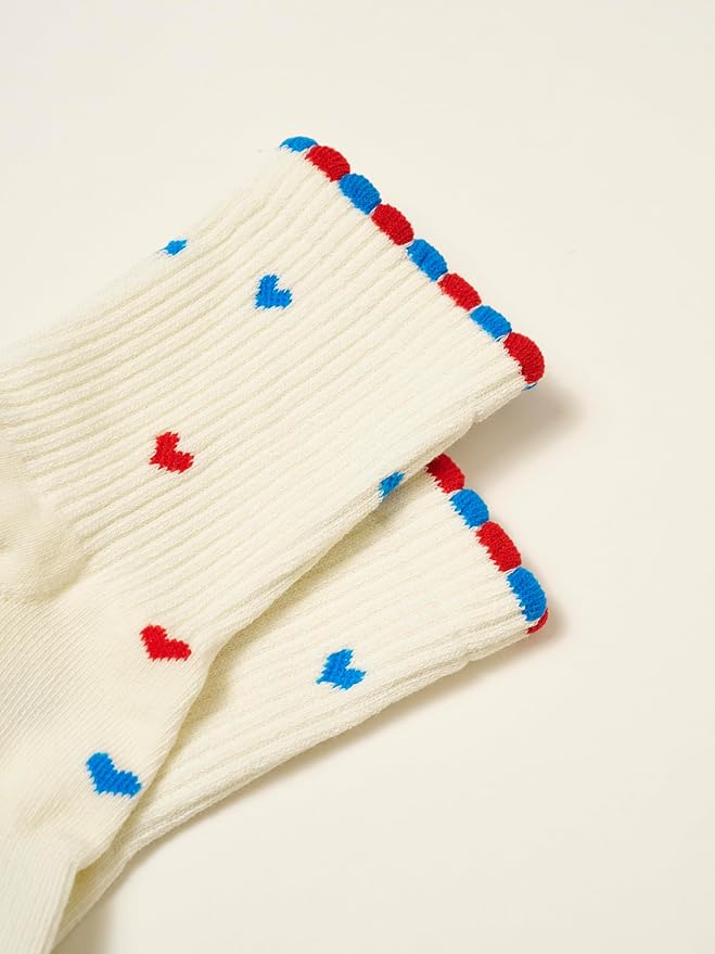 Crew Half Calf Grip Socks, Cutest Fruits Pilates Socks, Ruffle socks, Non-Slip, Barre Yoga Fitness