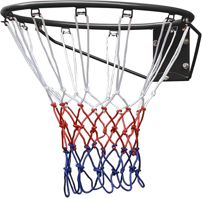 Basketball Folding Hoop, Basketball Net,All-Weather Basketball Net, Wall Hanging 18"