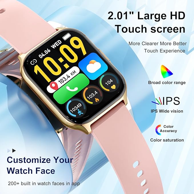 Smart Watch for Men Women Fitness: Running Smart Watches for Men Digital Mens watches Make/Answer Call Waterproof Smartwatch Android Phones iPhone Samsung Compatible Heart Rate Monitor Step Tracker