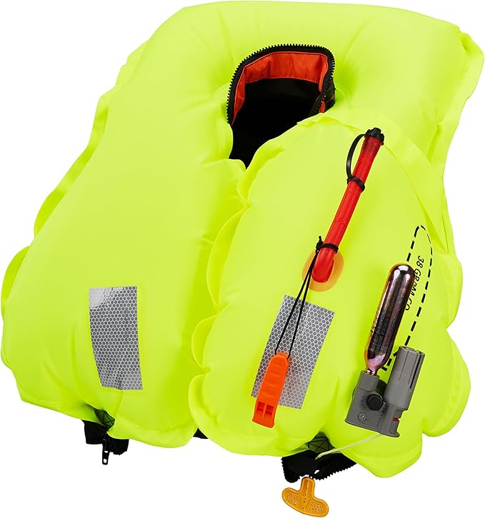 BLUESTORM Arcus 40 Automatic Inflatable PFD Life Jacket for Adults | US Coast Guard (USCG) Approved Life Vest
