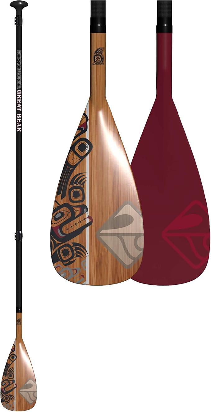 Boardworks SHUBU SUP - All Water Inflatable Stand-Up Paddle Board - SUP Includes Complete Kit with Paddle, Backpack Carry Bag, Leash, Dry Bag and Pump