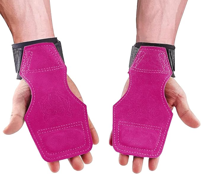 Wrist Straps for Weightlifting for Maximum Grip Support - Lifting Deadlift Strap & Weight Lifting Grips Gloves for Working Out Pull Up Deadlifting & Shrugs