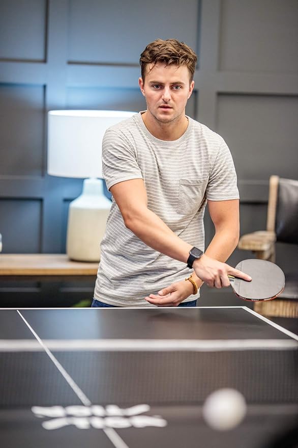 STIGA Premium Table Tennis Conversion Top - Ping Pong Pool Table Toppers with Net - Regulation Size - 2 Piece and 4 Piece Available