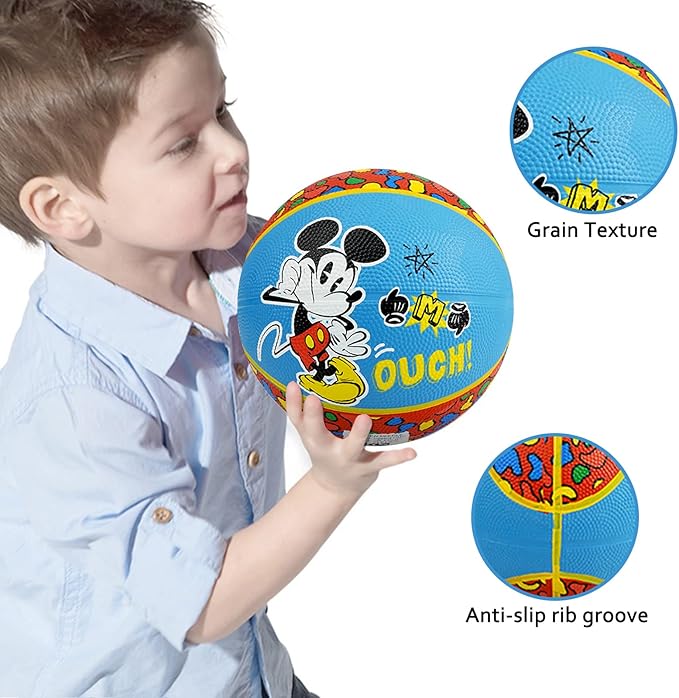 Kids Basketball Size 5 Youth Basketball 27.5" for Indoor Outdoor Play Games,Training Basketball for Beginner(Boys&Girls)