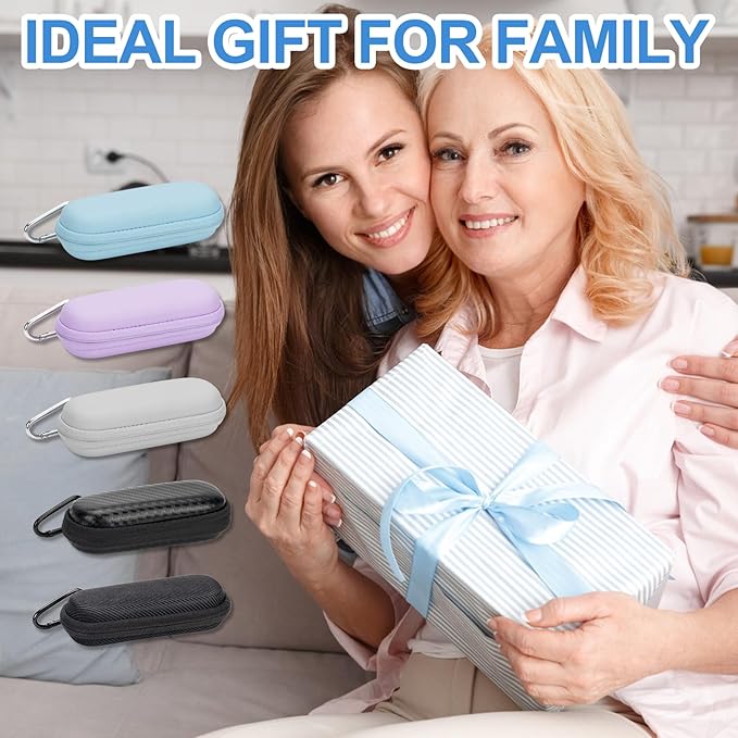 Case for Kardiamobile EKG Monitor, Compatible with Kardiamobile EKG Heart Monitor, Hard Travel Box for Alivecor Kardia Mobile 6L, Pill Box and Carabiner Clip Included