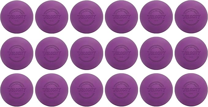 Velocity Lacrosse Balls - 1, 2, 3, 6, 12, 18, 24, 36, 60 and 120 Packs - for Practice, Official NFHS and College Approved Size