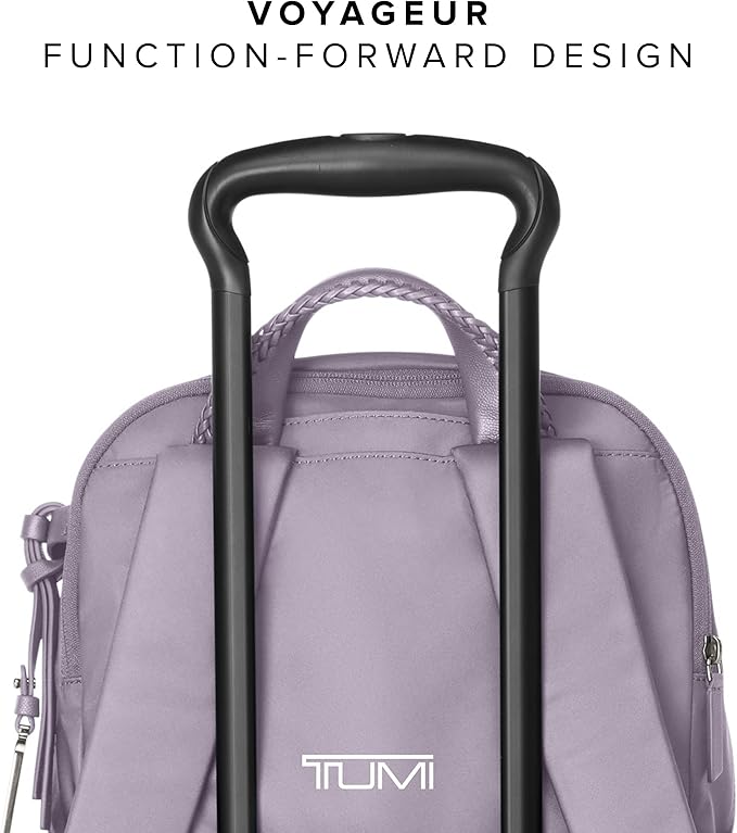 TUMI - Voyageur Celina Backpack - Women's Work and Travel Bag - 16.0" X 10.6" X 6.5" - Holds Up to 16" Laptop - Lavender
