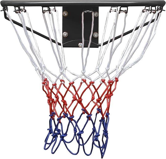 Basketball Folding Hoop, Basketball Net,All-Weather Basketball Net, Wall Hanging 18"