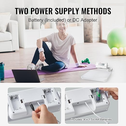 VEVOR Portable Medical Scale, Professional Physician Scale for Weighing - with Anti-Slip Platform, 2 Units, Hold & Tare Function, Digital Physician Weight Scale for Gym Home Hospital, 440LBS Capacity