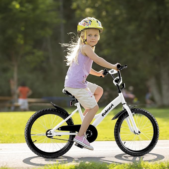 Kids Bike 14 16 18 Inch Bicycle for 3-9 Years Boys Girls Bike,Children's Bicycle with Bell Training Wheels, Multiple Colors