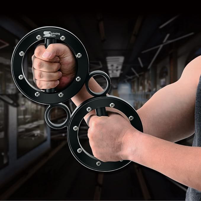 Rotator Machine, Speed Bags, Arm Workout Equipment for Men and Women, Forearm Trainer for Boxing, 8/12 Pounds Arm Shoulder Strength Training for Home and Gym Workouts and Rehabilitation