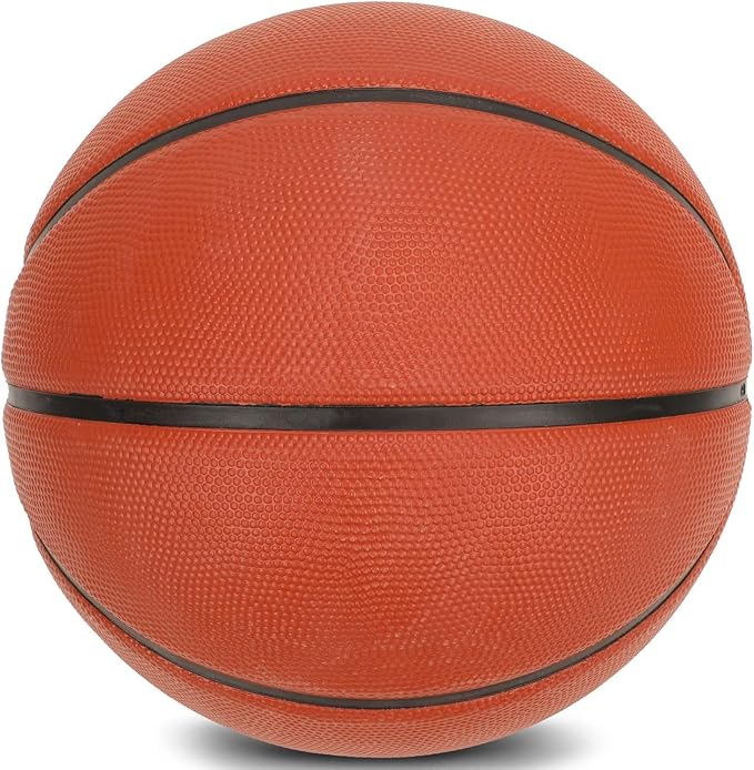 AND1 Fantom Rubber Basketball: Official Regulation Size 7 (29.5 inches) Rubber Basketball - Deep Channel Construction Streetball, Made for Indoor Outdoor Basketball Games
