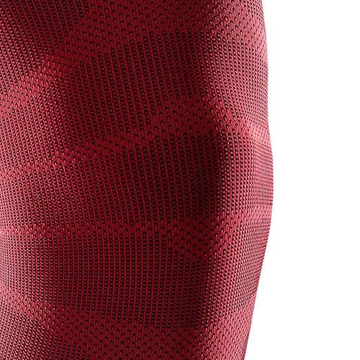 Bauerfeind Sports Compression Knee Support NBA Chicago Bulls - Lightweight Design with Gripping Zones for Basketball Knee Pain Relief & Performance (Bulls, S)