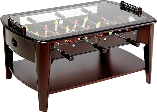 Barrington Foosball Multiple Styles Soccer Foosball Tables, Durable & Stylish Designs with Tabletop Sports Soccer Balls, Perfect for Family Game Rooms