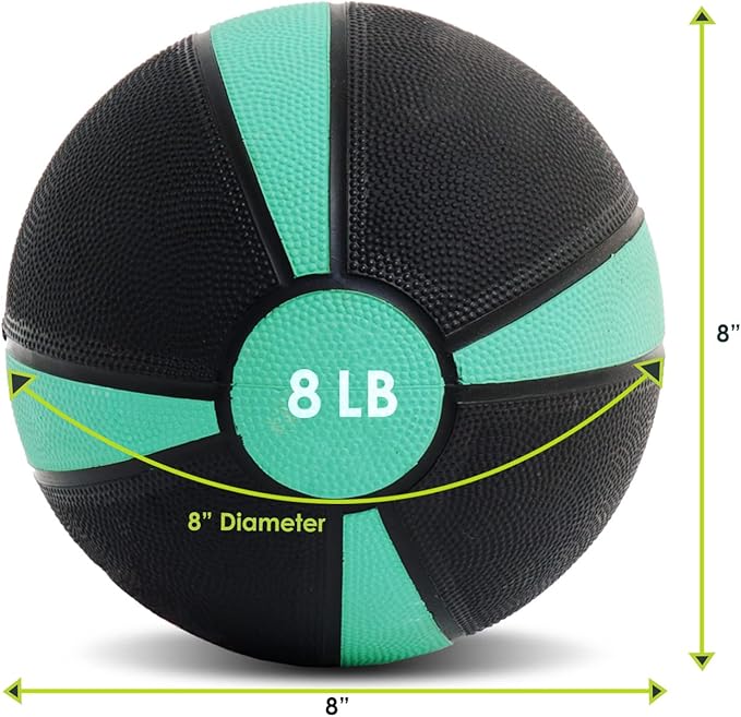ProsourceFit Weighted Medicine Ball for Full Body Workouts
