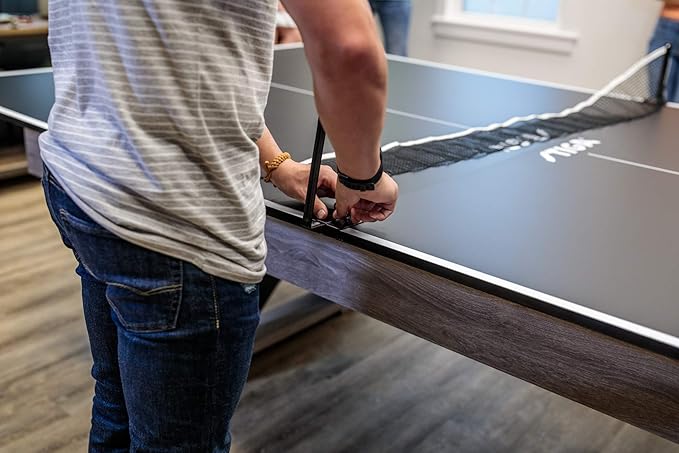 STIGA Premium Table Tennis Conversion Top - Ping Pong Pool Table Toppers with Net - Regulation Size - 2 Piece and 4 Piece Available