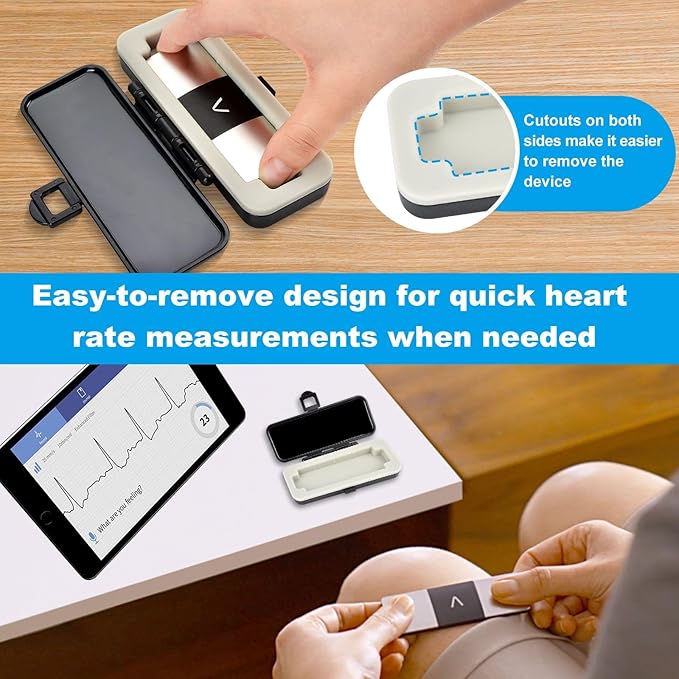 iGuerburn Hard Case for KardiaMobile 1L/6L/6L Max EKG Monitor, Kardia Mobile Heart Monitor Case, Safe to Carry & Provides Tough Protection