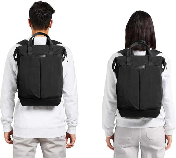 Bellroy Tokyo Totepack, water-resistant woven convertible backpack and tote bag - Khaki