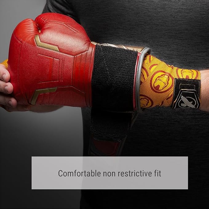 Hayabusa Marvel Hero Elite Mexican Style Boxing Hand Wraps for Men & Women