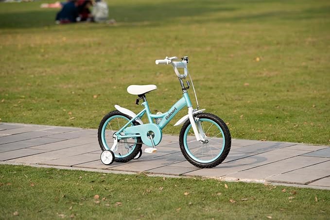 Kids Bike 14 16 18 Inch Bicycle for 3-9 Years Boys Girls Bike,Children's Bicycle with Bell Training Wheels, Multiple Colors