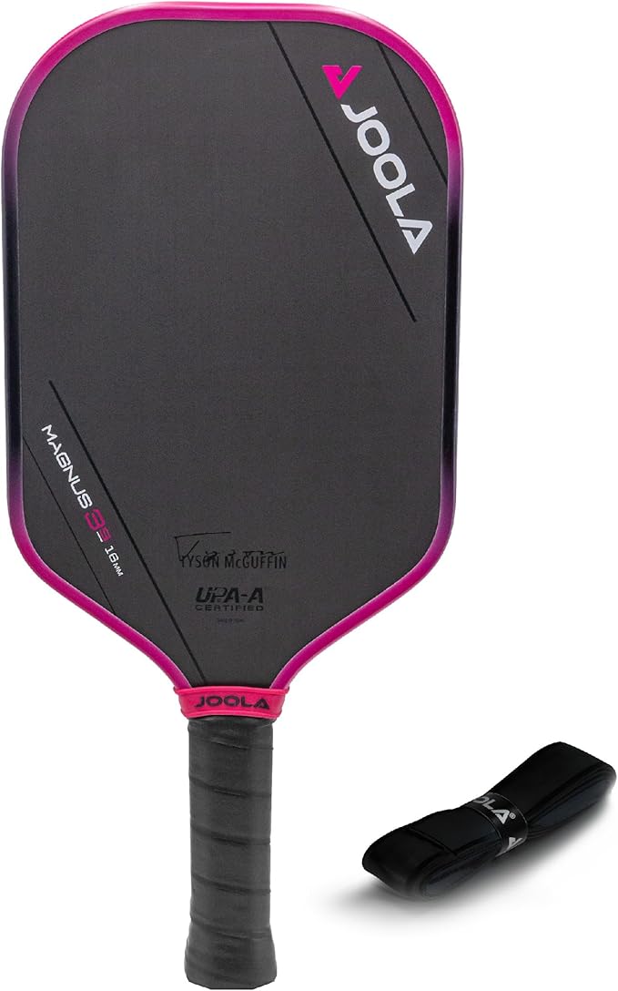 JOOLA 3S Pickleball Paddles – Raw Carbon Fiber Surface – Ben Johns Perseus, Hyperion, Scorpeus & Magnus Shapes – Elongated, Wide Body & Aero Curve Designs – 14mm/16mm Paddles – UPA-A Certified
