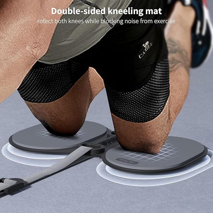 Ally Peaks Ab Roller Wheel with Adjustable Resistance,Automatic Rebound Abs & Core Workout Equipment for Beginners,All Levels & Post-Exhaustion Detachable Strength Training with Knee Pad.Ab wheel roller for men women