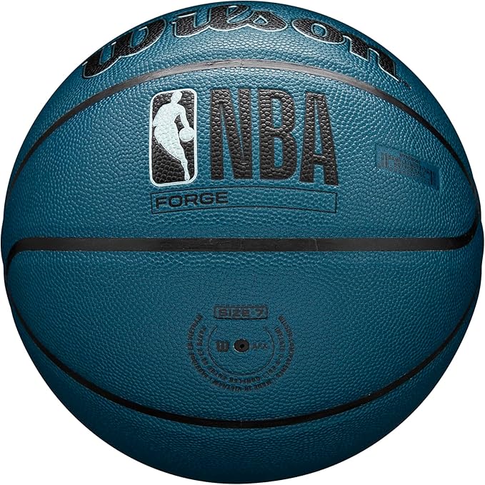 WILSON NBA Forge Indoor/Outdoor Basketballs - Size 5, Size 6 and Size 7