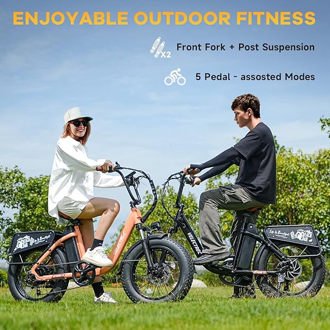 1500W Peak Electric Bike for Adults, 48V 20Ah Removable Battery Max Range 80Miles & 30MPH Electric Bicycle, 20''ร4.0" Fat Tire Ebike,Fast Cargo Ebikes,Commute Mountain E-Bike UL Certified