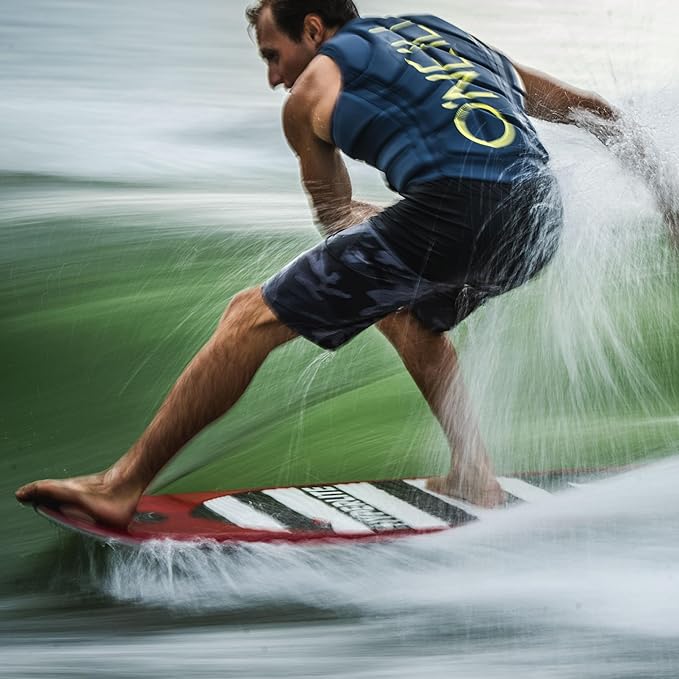 Hyperlite Landlock Wakesurf Board – Forgiving Longboard Style Wakesurf Board - Perfect for Beginners and Intermediate Riders or for Your First Surf Session