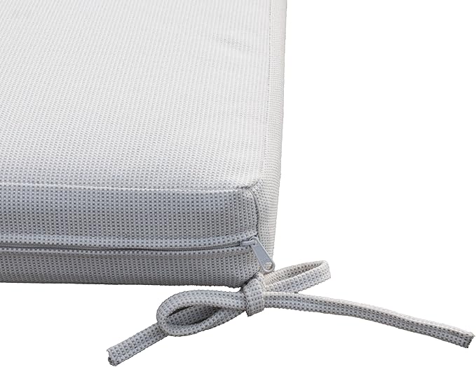 Tommy Bahama Bench Cushion, 48" X 19" X 2.5", Bamboo Bay Bone