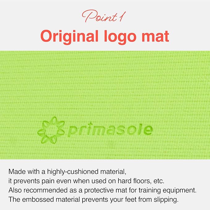 Yoga Mat with Carry Strap for Yoga Pilates Fitness and Floor Workout at Home and Gym Non-slip 9 colors