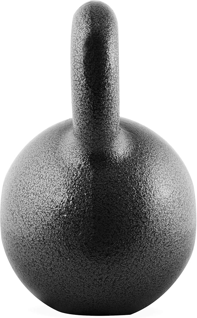 WF Athletic Supply Hammerstone Painted Cast Iron Kettlebells, Home & Gym Equipment, Great for Strength Training, Full Body Workout & Crossfit Training, Color & Size Options Available in 10-80 Pounds