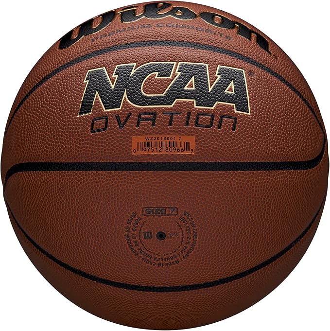 WILSON NCAA Ovation Basketballs - Size 6 AMD Size 7