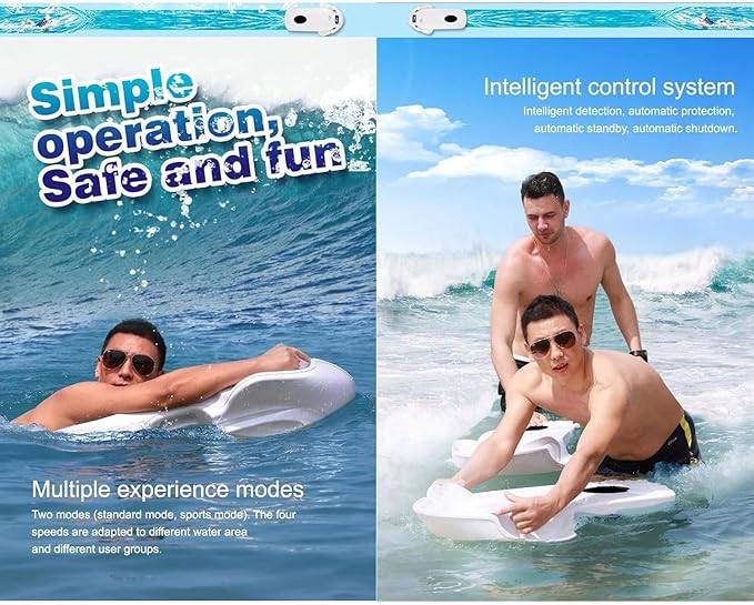 SurfboardWater Propeller, Adult Electric Surfboard, Underwater Scooter Sea Scooter, Smart Somatosensory Surfing Board Swimming Aids