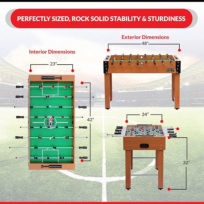 KICK Glory 48" Foosball Table