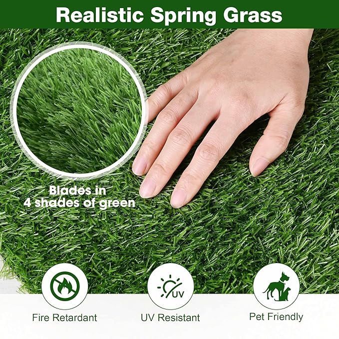 Yescom Sports Sled Strips Turf Gym Turf Flooring for Weight Sled Push Gym Equipment Outdoor Indoor Use 33'x3'(99 Sq.Ft) 0.8" H