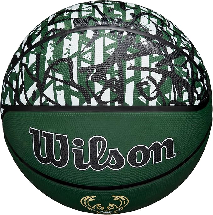 WILSON NBA Team Graffiti Basketballs - Size 7-29.5"