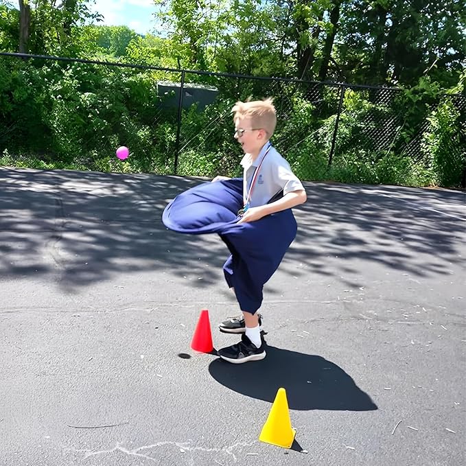 Granny Pants Yard Game, 2025 New Granny Pants Outdoor Game with Bouncy Balls, Giant Outdoor Games for Adults and Family, Funny Party Yard Games