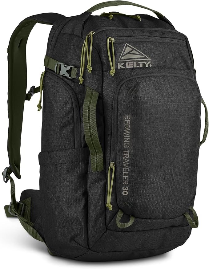 Kelty | Redwing Traveler Backpacks, Travel Pack for Adventure Travel | Burnt Olive & Black