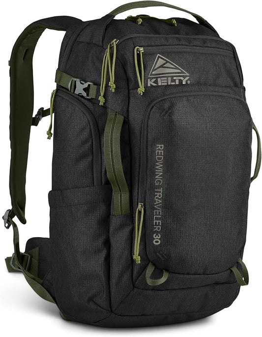 Kelty | Redwing Traveler Backpacks, Travel Pack for Adventure Travel | Burnt Olive & Black