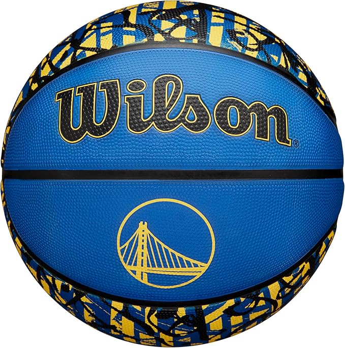 WILSON NBA Team Graffiti Basketballs - Size 7-29.5"