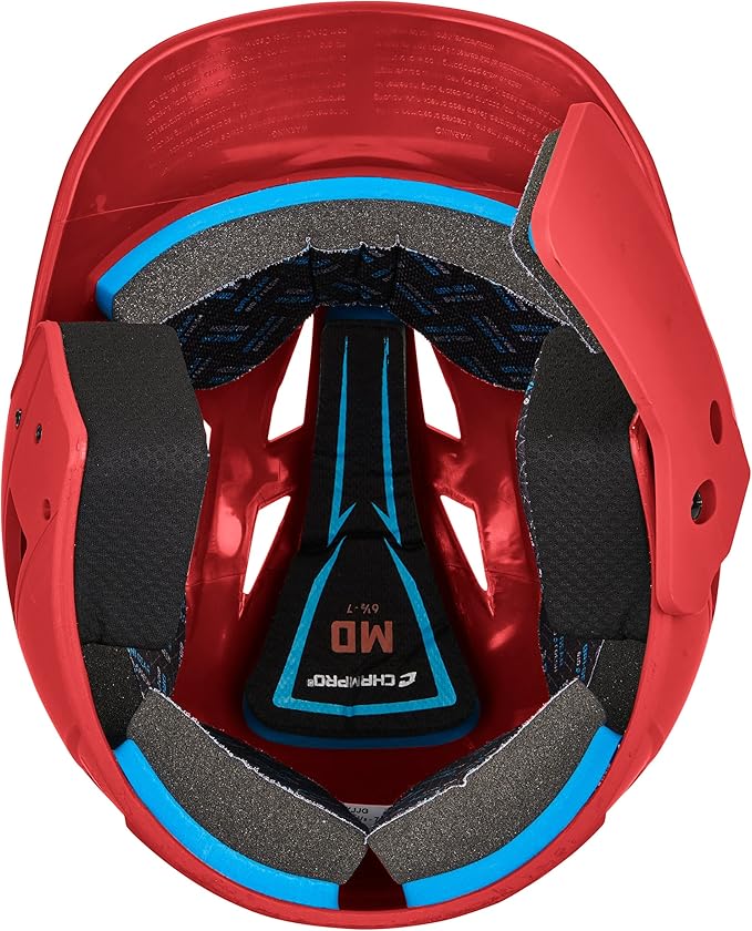 CHAMPRO HX Gamer Plus Batting Helmet with Reversible Jaw Guard