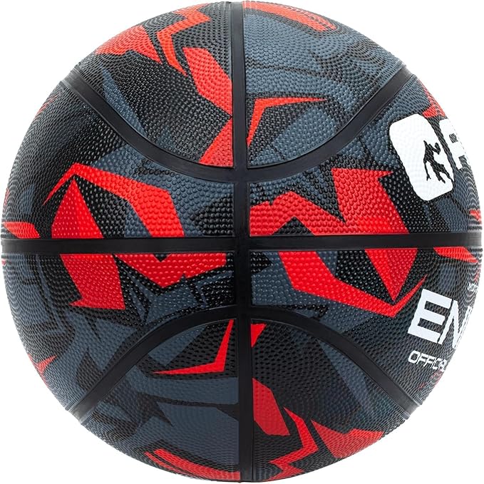 AND1 Enigma Basketball - Streetball for Indoor and Outdoor Use, Deep Channel Construction and Durability