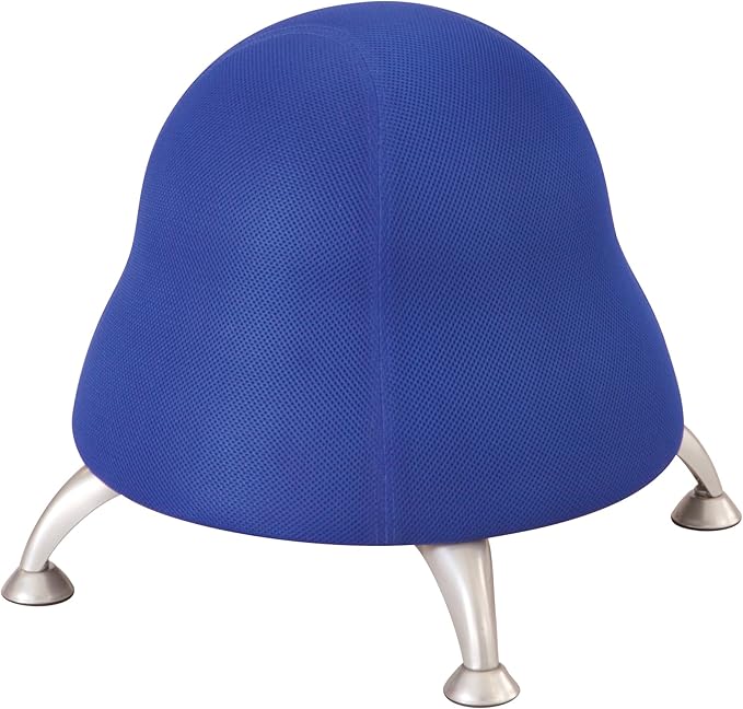 Safco Polyester Mesh Runtz Ball Chair, Blue