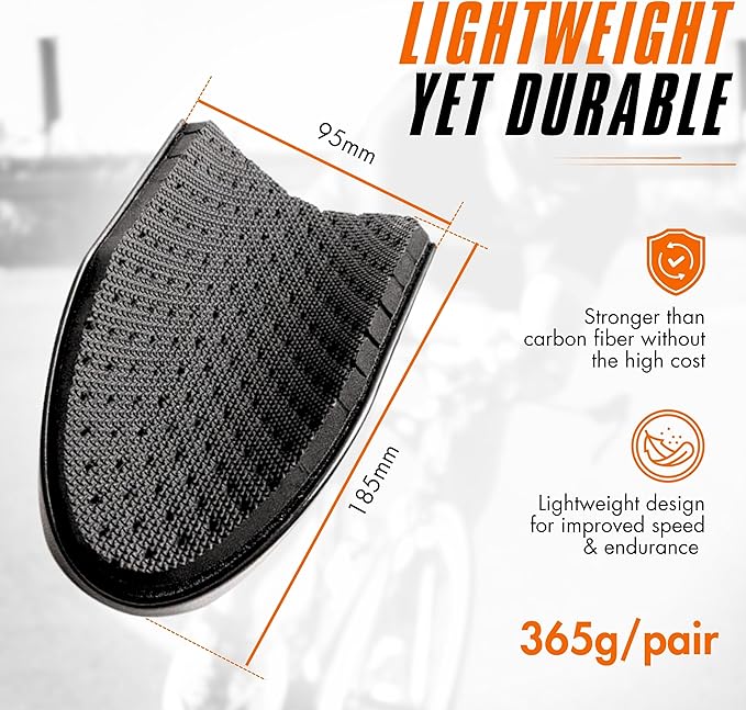 TRIRIG Signature Open Back Arm Cups Ultra-Light TT Aerobar Pads & Specialized Cycling Arm Rests fits most Aero bars for Road Bike - Tri Bar Pads Triathlon Gear & Triathlon Bike Accessories