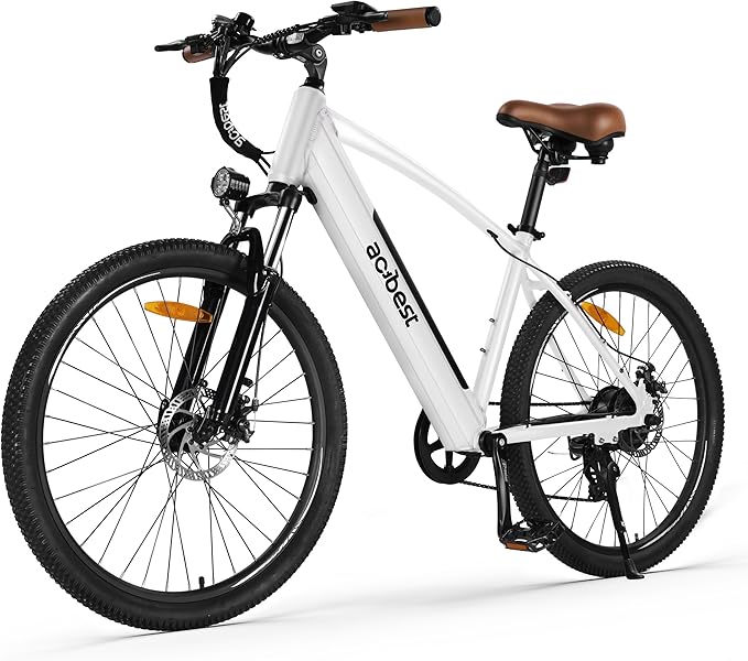Core Electric Bike for Adults - Peak 1000W/1200W Brushless Motor Ebike, 468&500Wh Removable Built in Battery 26&27.5X2.1 Tire Step Over Bicycle with 7 Speed, Commute E Bikes