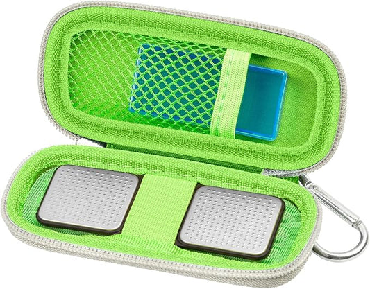 Heart Monitor Case Compatible with AliveCor Kardia Mobile ECG/for KardiaMobile 6L for Apple and Android Device - CASE ONLY (Green)