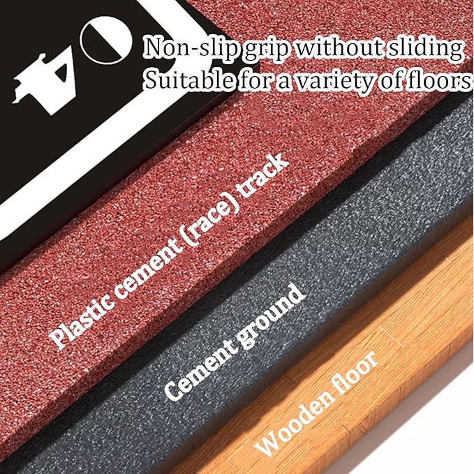 Non-Slip Rubber Agility Ladder, Speed Agility Training Ladder Mat, Agility Training Equipment for Soccer and Basketball Footwork and Speed Training (4.5m/ 14.76ft)