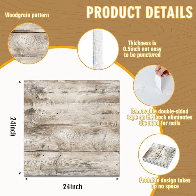 Felt Wood Grain Dart Board Wall Protectors Square Dart Board Backing Tiles Dartboard Backboard Cork Backboard Alternative