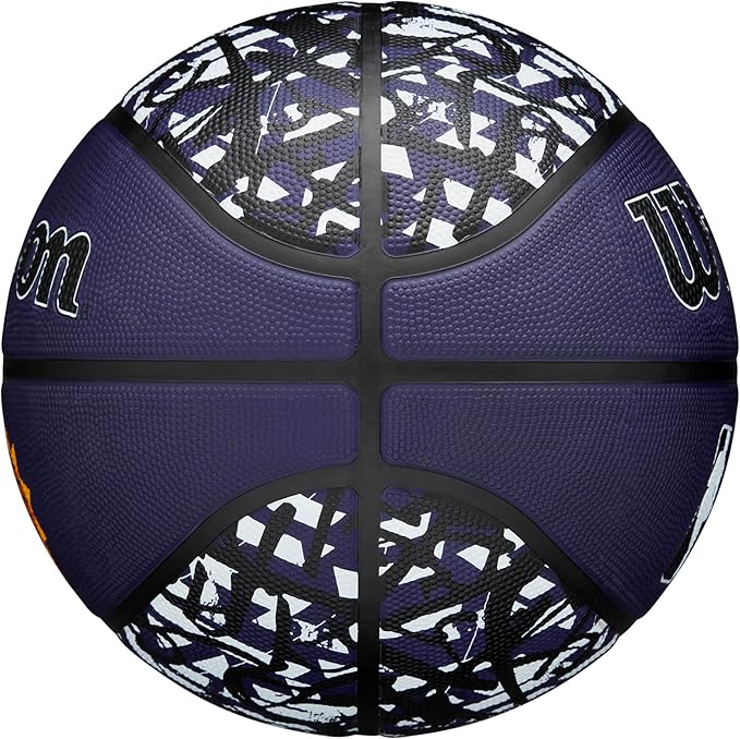 WILSON NBA Team Graffiti Basketballs - Size 7-29.5"
